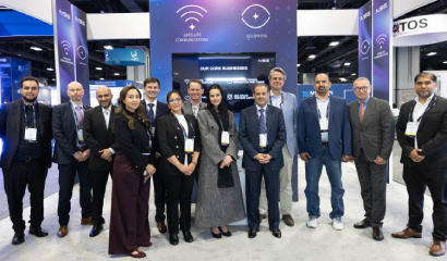 Royal Embassy of Saudi Arabia Delegation Visits Neo Space Group Booth at Satellite 2025